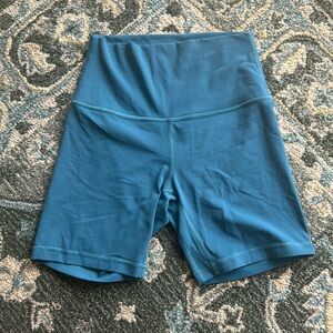 Blue Lululemon Align Shorts